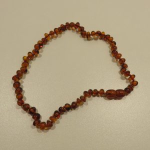 Amber Teething Necklace Dark