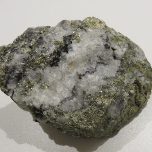 Pyrite with Quartz