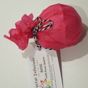 Crystal Infusion Bath Bomb Rose Quartz