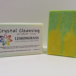 Lemon Grass Soap Crystal Infused
