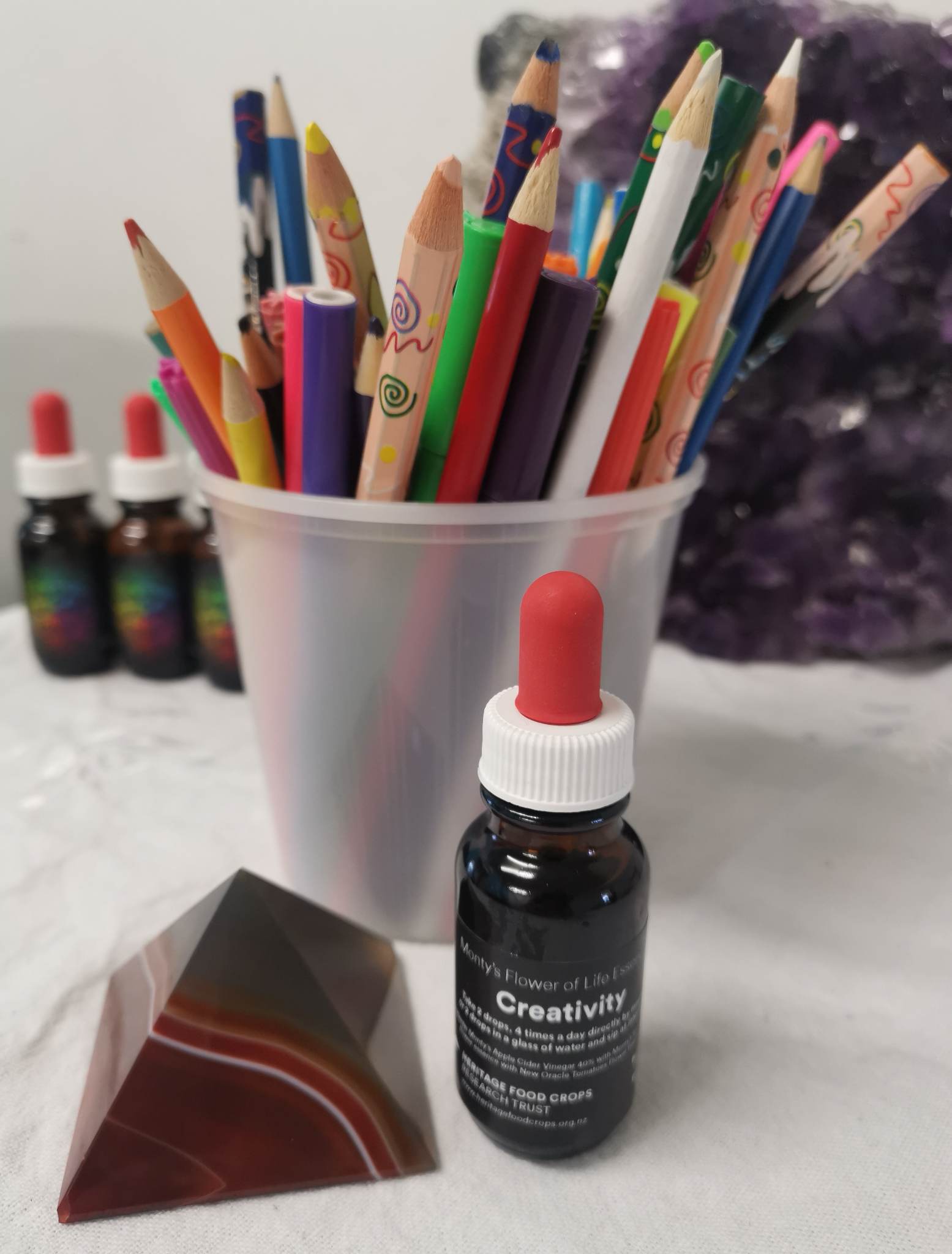Monty's Flower Of Life Essence (Creativity.)