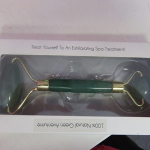 Green aventurine facial roller