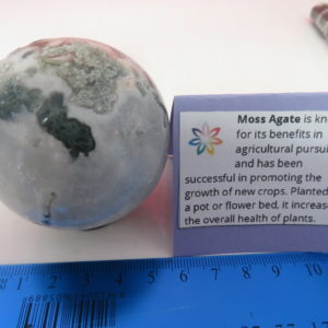 Tree/ Moss Agate Sphere