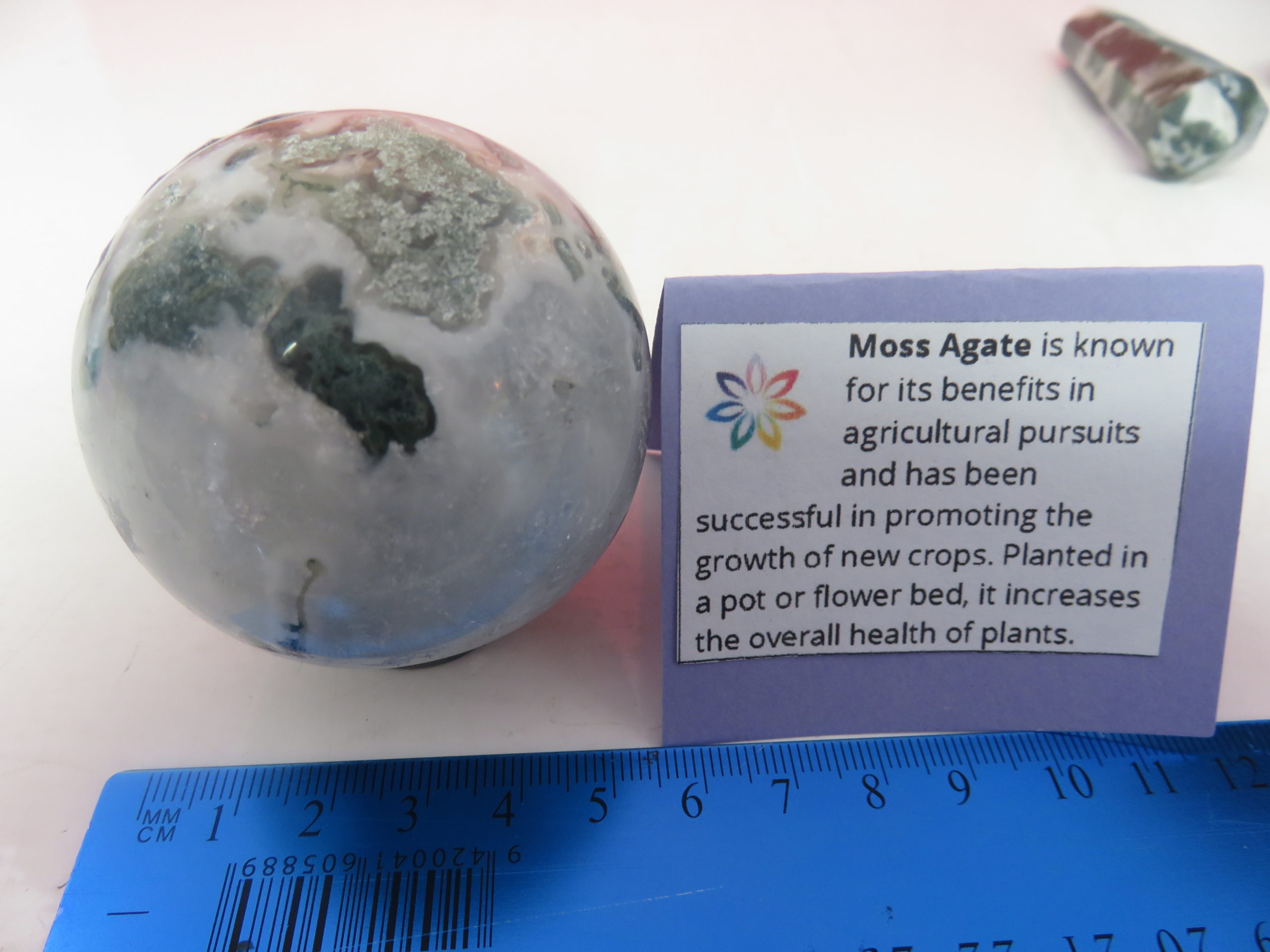 Tree/ Moss Agate Sphere