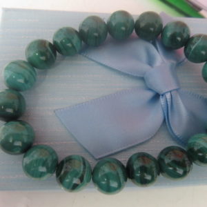 Malachite Beaded Bracelet