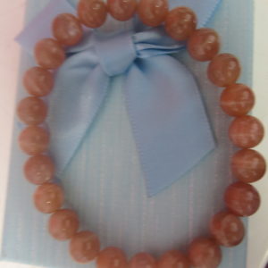 Peach Moonstone Beaded