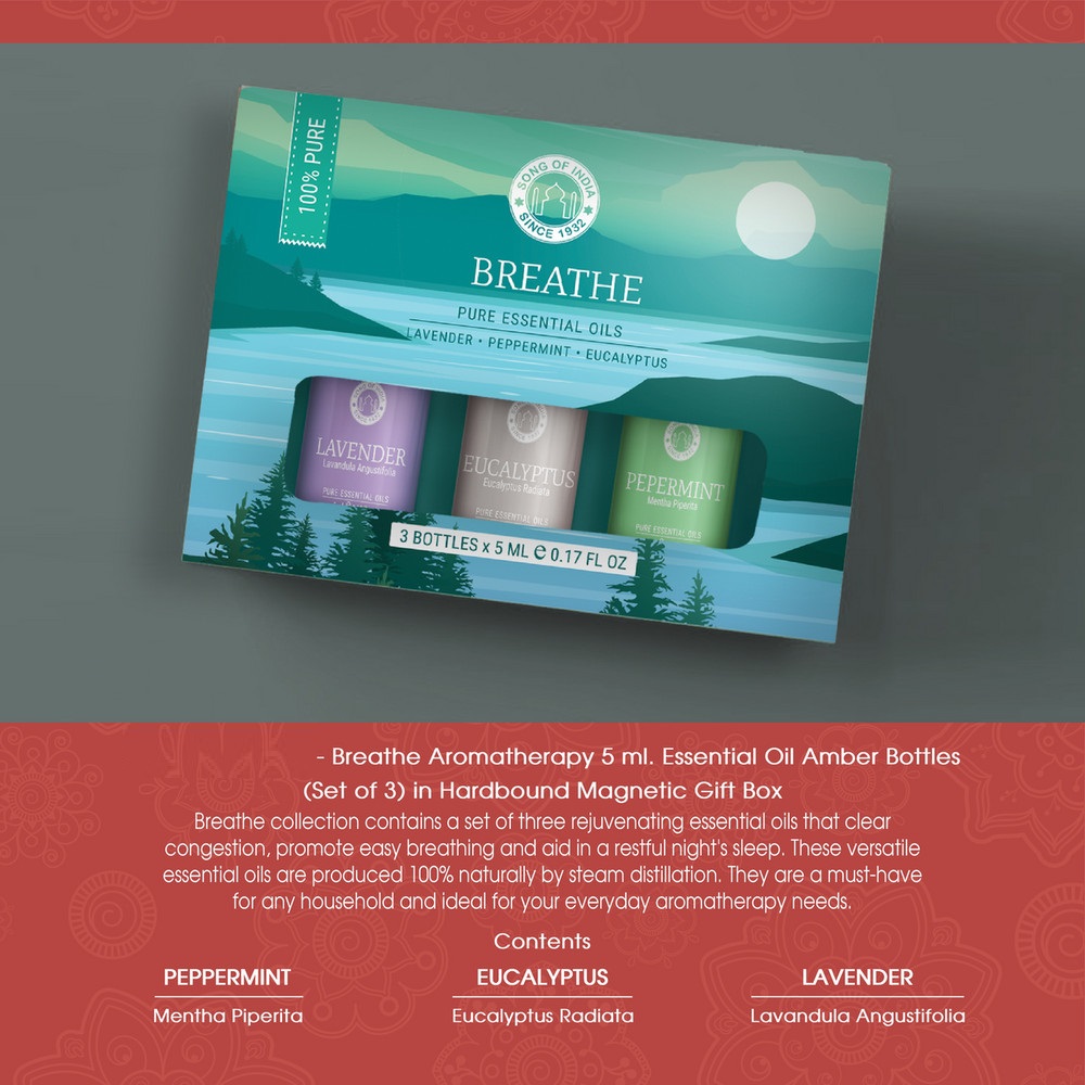 Breathe Essential Oils Pack