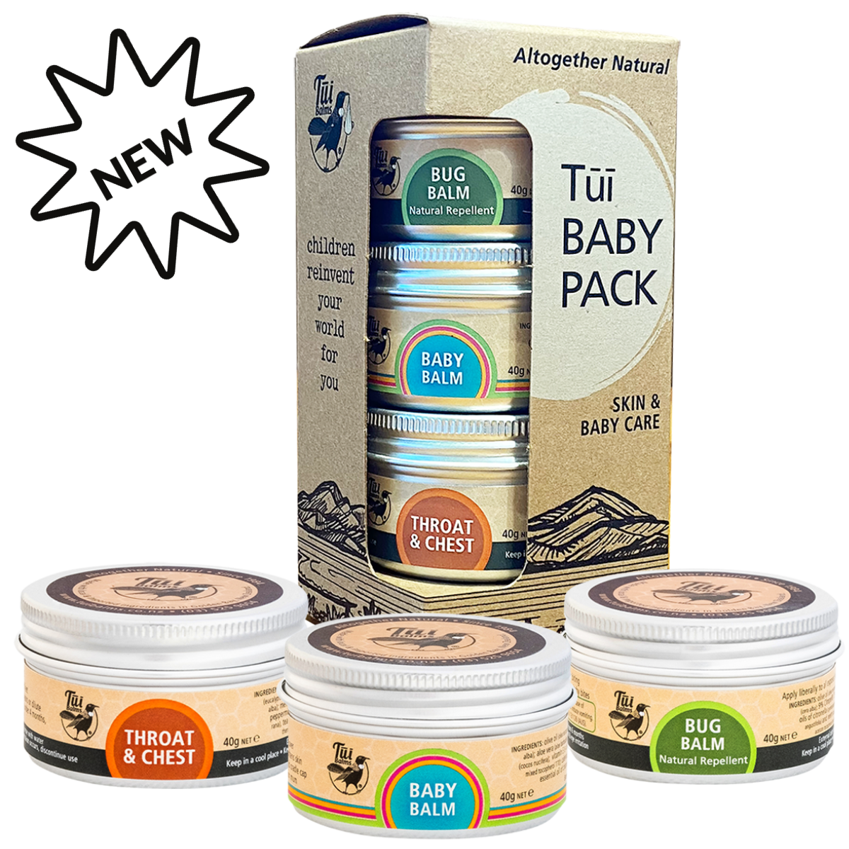 Baby Pack x3