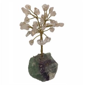 Rose Quartz Gem Tree Single