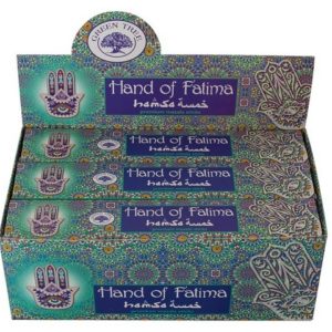 Green Tree Hands of Fatima Incense