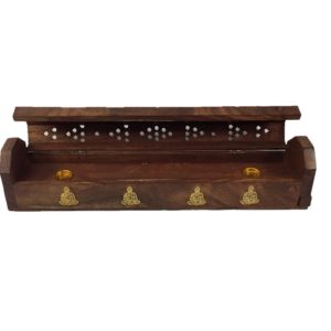 Buddha 12 inch Box Incense Holder