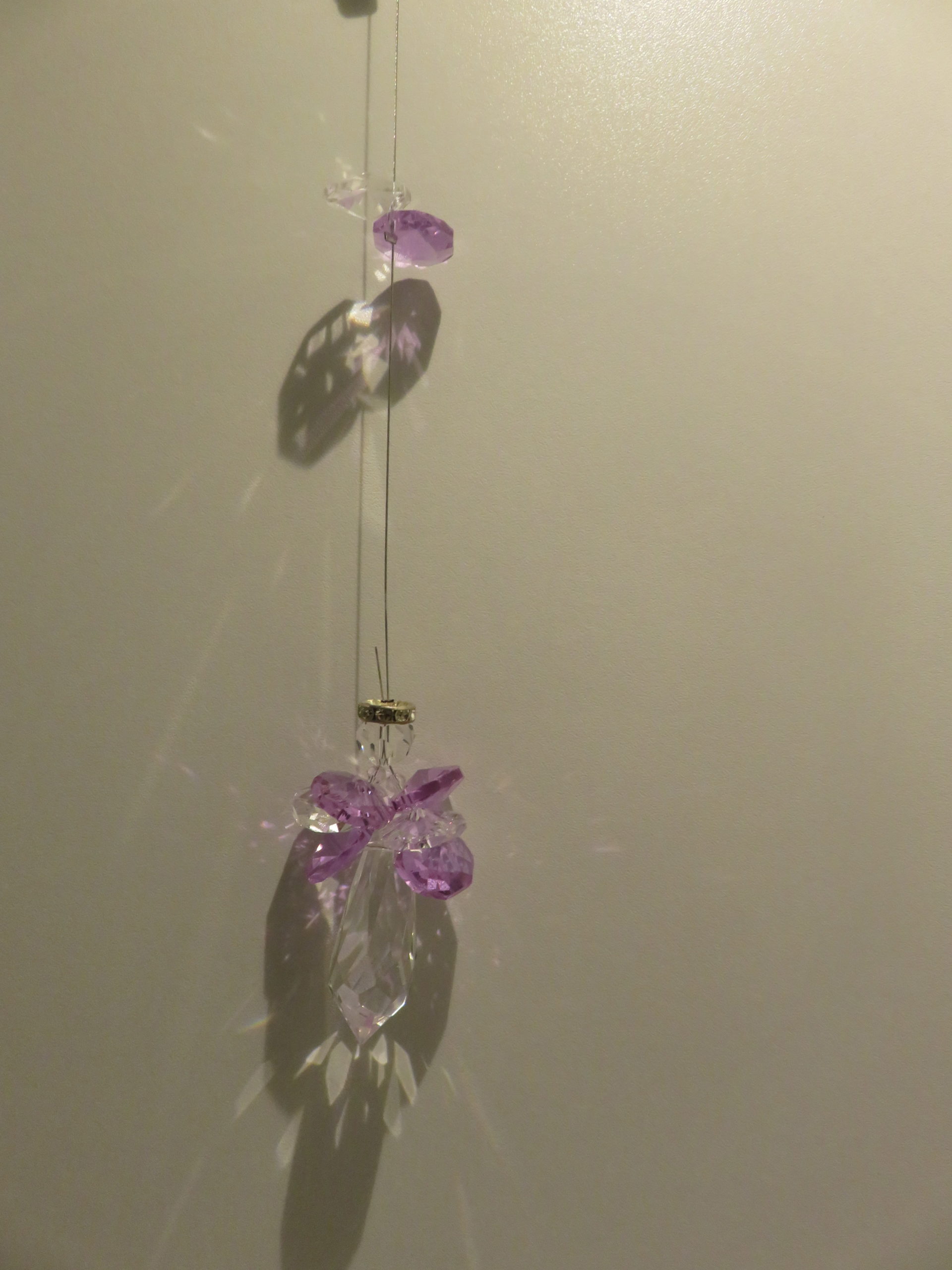 Purple Angel Sun Catcher