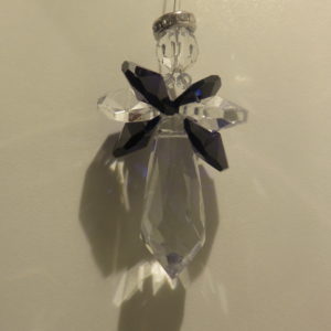 Dark Blue Angel Sun Catcher