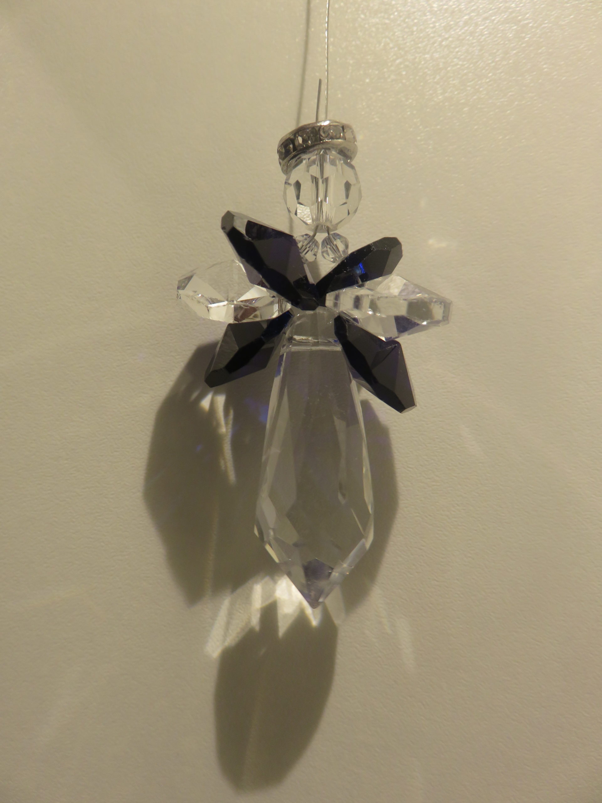 Dark Blue Angel Sun Catcher