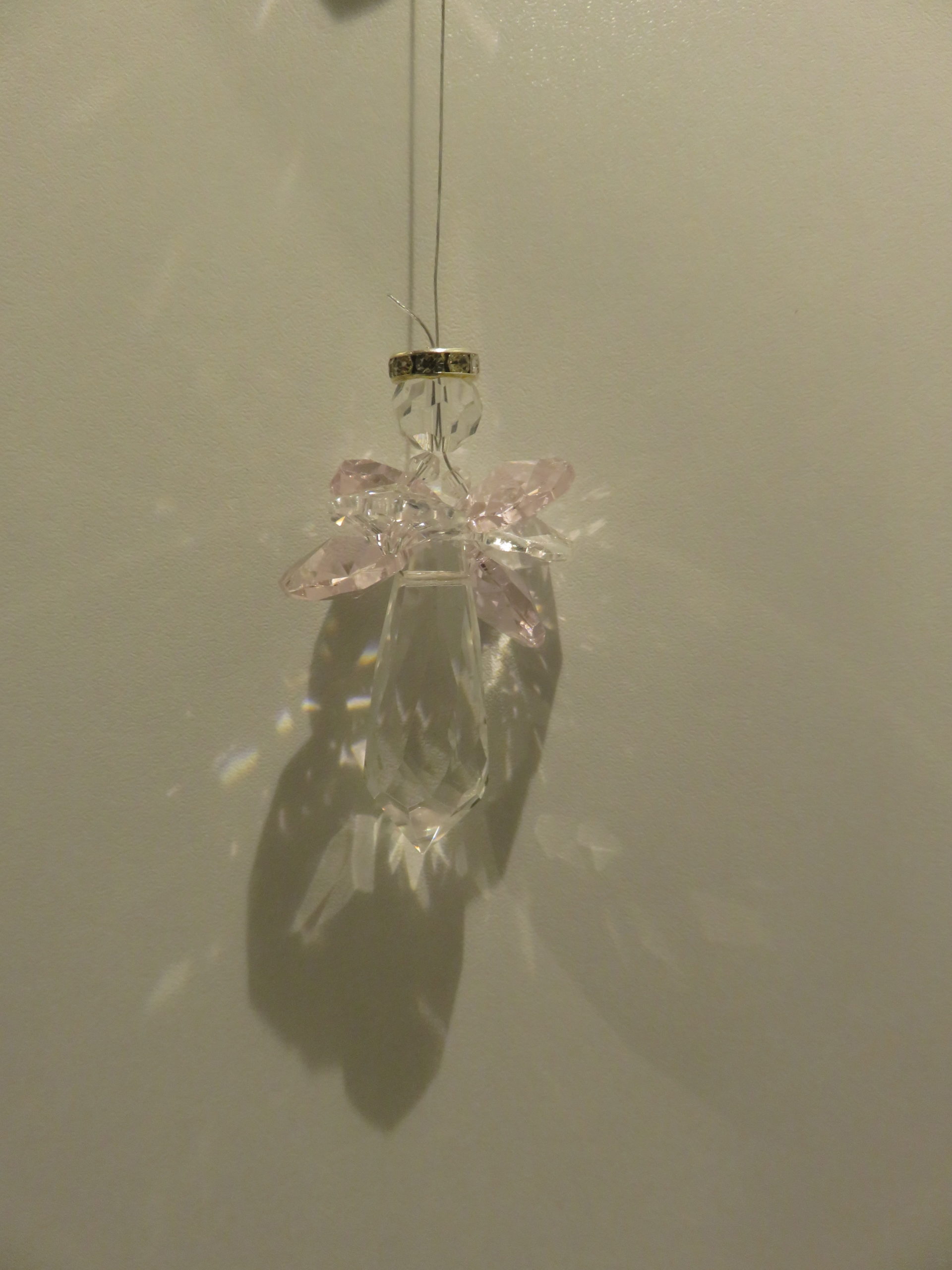 Pink Angel Sun Catcher