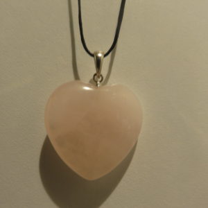 Rose Quartz Heart