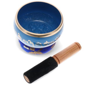 Blue Singing Bowl - Note F