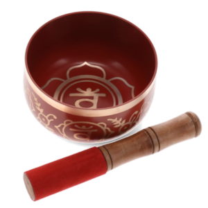 Red Heart Chakra singing bowl