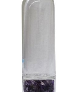Amethyst Chip Water Bottle
