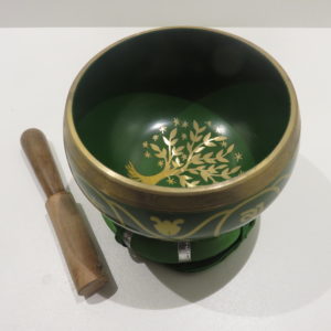 Singing Bowl Green Tree of Life