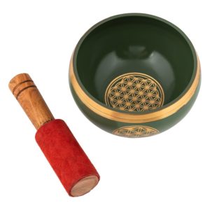 Green Flower of Life Bowl