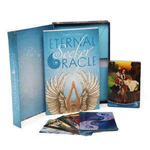Eternal Seeker Oracle: Inspired by the Tarot’s Major Arcana (Oracle Kit Box Set with 33 Cards and Guidebook)