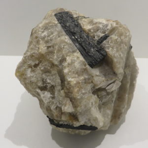 Black Tourmaline in Quartz