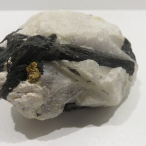 Black Tourmaline in Quartz