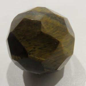 Tigers Eye Faceted Sphere